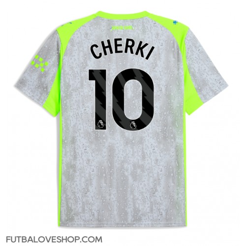 Dres Manchester City Rayan Cherki #10 Tretina 2025-26 Krátky Rukáv